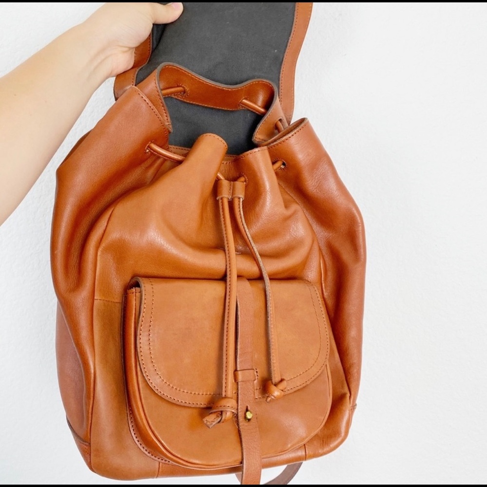 Madewell Tan Leather Shoulder Bag - Picture 3 of 6